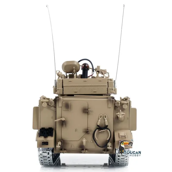 1/16 Tongde Remote Control Tank M2412-A M113A1 MRV Infrared Barrel Recoil Fire Flashing 320 Turret Rotation Metal Drive Gearbox