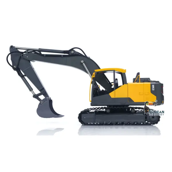 1/16 DoubleE E598 003 Electric Lifting RC Excavator Metal 2Arms Remote Control DiggerHammer Bucket Claw 360?? Rotating