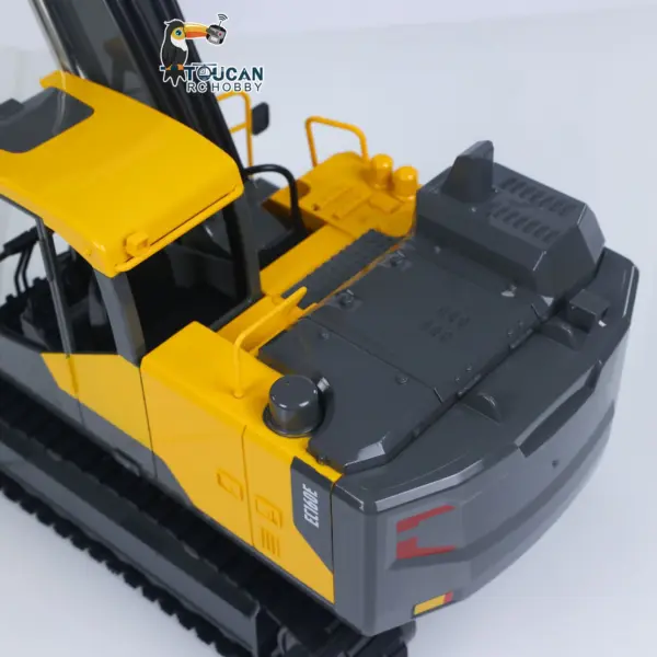 1/16 DoubleE E598 003 Electric Lifting RC Excavator Metal 2Arms Remote Control DiggerHammer Bucket Claw 360?? Rotating