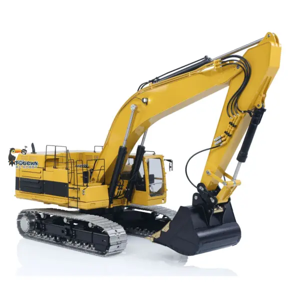 LESU Metal 1/14 RC Hydraulic Excavator C374F RTR Radio Controlled Digger Heavy Machine Paladin PL18EV LITE Battery Sound Smoke