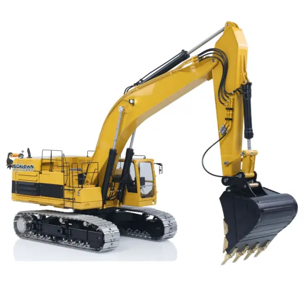 LESU Metal 1/14 RC Hydraulic Excavator C374F RTR Radio Controlled Digger Heavy Machine Paladin PL18EV LITE Battery Sound Smoke