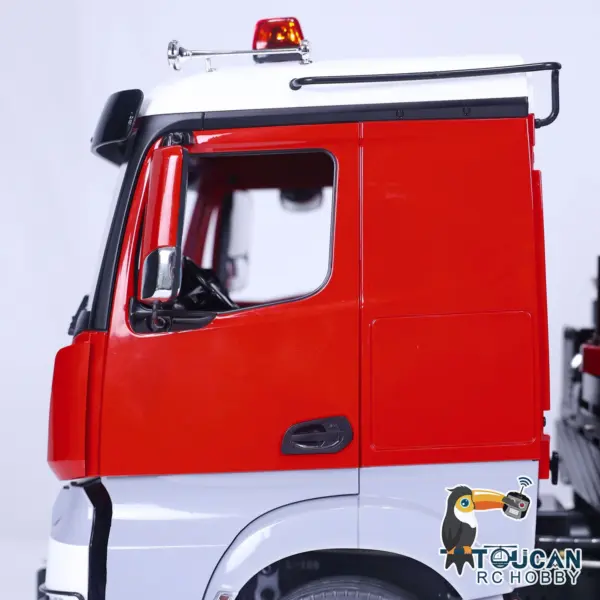 8x8 TOUCAN 1/14 RC Tractor Truck Remote Control Hydraulic Crane Cars Metal Chassis