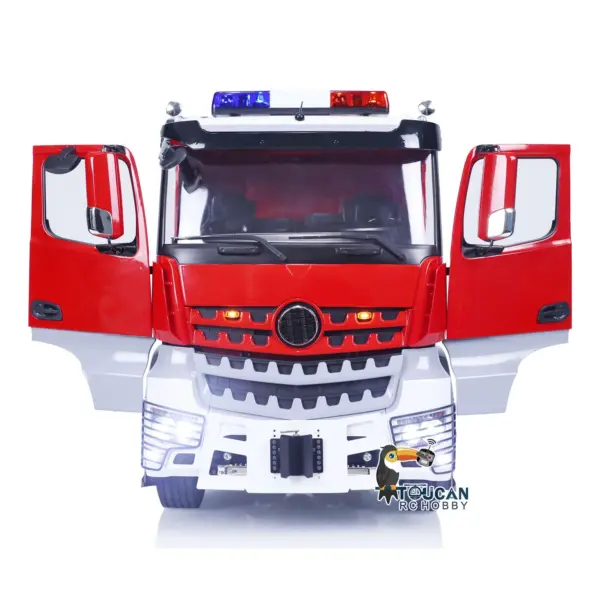 8x8 TOUCAN 1/14 RC Tractor Truck Remote Control Hydraulic Crane Cars Metal Chassis