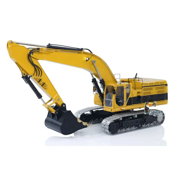 LESU 1/14 Metal Hydraulic RC Excavator C374F Remote Control Heavy Construction Digger Model Paladin PL18EV LITE 6CH Valve Sound Light Battery LCD Screen Motor