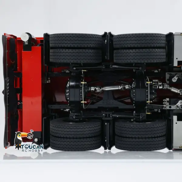 TOUCAN 1/14 8x8 Hydraulic RC Crane Tractor Truck Electric Radio Controlled Car Quick Attached Bucket 3-speed Transmission