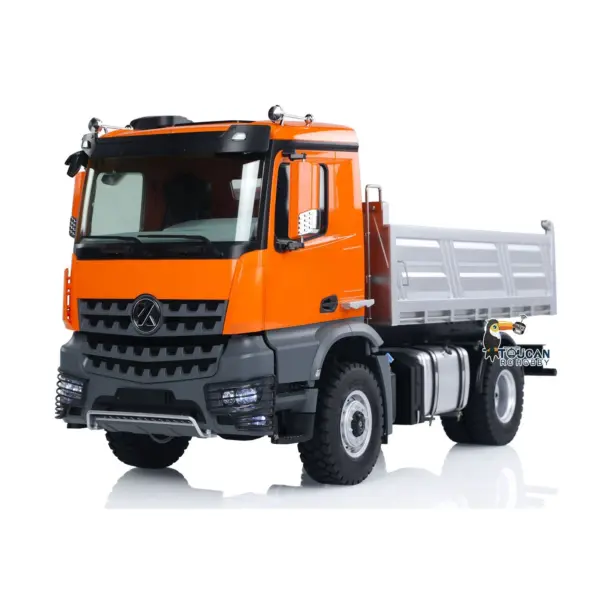 1/14 Kabolite 5701 RC Dump Truck 4x4 Remote Control Dumper Car Sound Light Simulation Engineering Vehicle Hobby Model