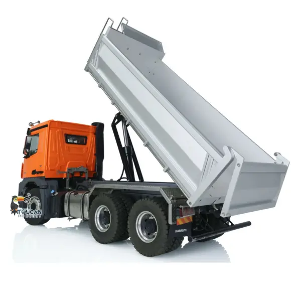 Kabolite 1/14 6*6 K3364 RC Metal Hydraulic Dump Truck Assembled and Painted Vehicles Remote Control Tipper Cars Models ESC Motor