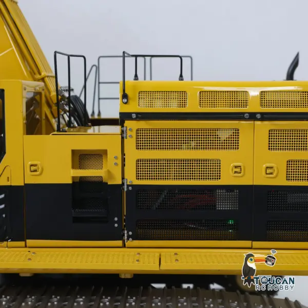 LESU 1/14 Metal Hydraulic RC Excavator C374F Remote Control Heavy Construction Digger Model Paladin PL18EV LITE 6CH Valve Sound Light Battery LCD Screen Motor