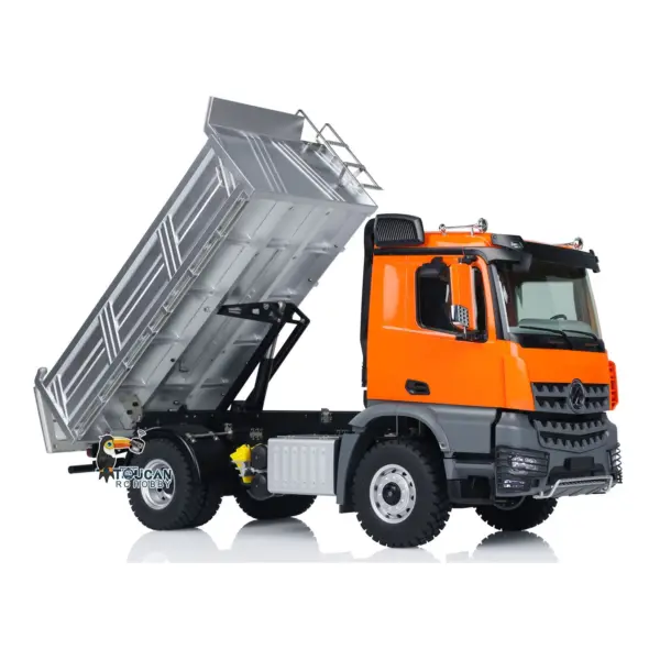 1/14 Kabolite 5701 RC Dump Truck 4x4 Remote Control Dumper Car Sound Light Simulation Engineering Vehicle Hobby Model