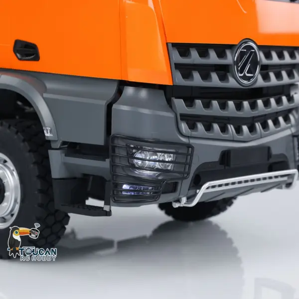 1/14 Kabolite 5701 RC Dump Truck 4x4 Remote Control Dumper Car Sound Light Simulation Engineering Vehicle Hobby Model