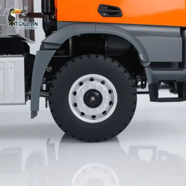 1/14 Kabolite 5701 RC Dump Truck 4x4 Remote Control Dumper Car Sound Light Simulation Engineering Vehicle Hobby Model