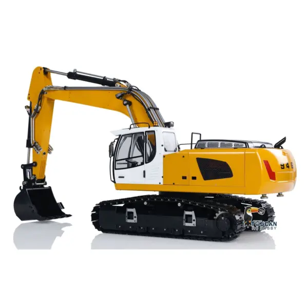 Almost Ready to Run 1/14 946 Tracked RC Hydraulic Excavator 9CH Radio Controlled Hydraulic System Good Quality Cylinder Valve Pump