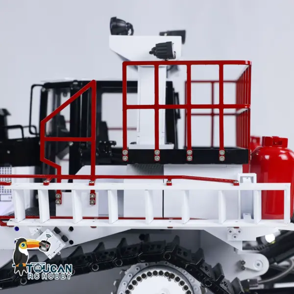 TOUCAN 1/14 Metal RC Bulldozer D11T RTR Remote Controlled Hydraulic Dozers Construction Vehicle Model Paladin PL18EV Smoking Sound Light Servo Motor ESC