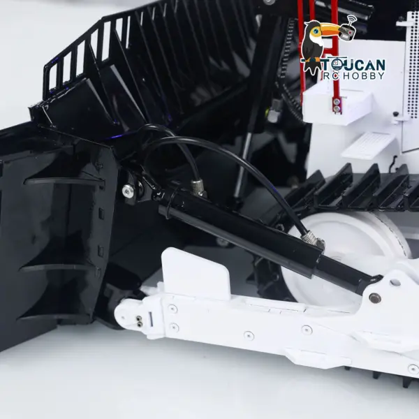 TOUCAN 1/14 Metal RC Bulldozer D11T RTR Remote Controlled Hydraulic Dozers Construction Vehicle Model Paladin PL18EV Smoking Sound Light Servo Motor ESC