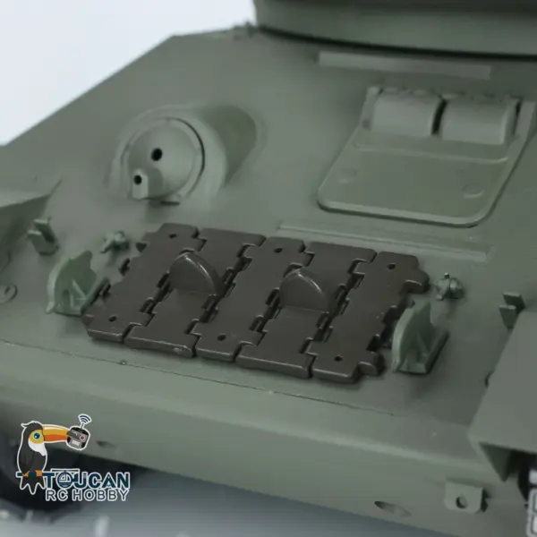 Henglong 1/16 7.0 Soviet T34-85 RC Tank 3909 360 Degrees Metal Wheels Tracks Wheels Suspension Radio Controller Infrared Combating Transmitter & Receiver