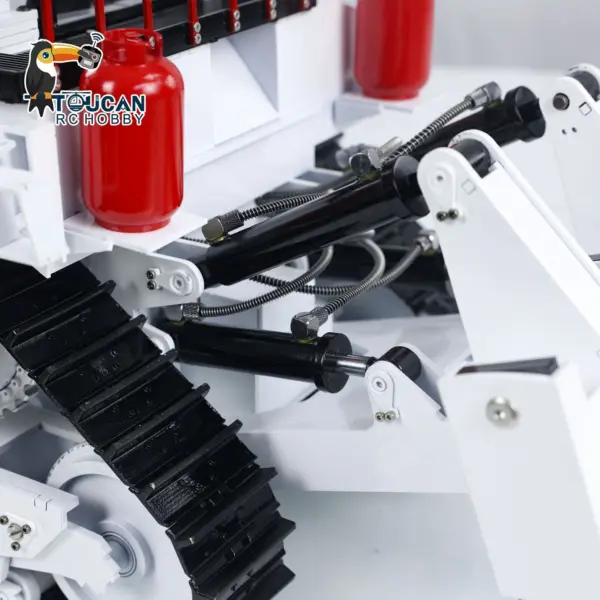 1/14 D11T 3-Plow RC Hydraulic Heavy-duty Bulldozer Remote Control Dozers PL18EV Sound Light Smoke Assembled and Painted