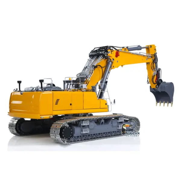 Heavy Machine 1/14 RC Full Hydraulic Excavator LESU LR960 Construction Digger