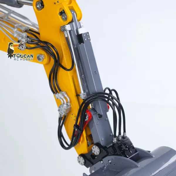 LESU 1/14 RC Full Hydraulic Excavator LR960 RTR Digger Frsky XE Radio Battery Without Sound System