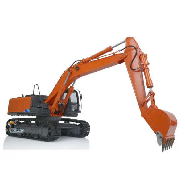 Metal 1/12 Scale RC Hydraulic Excavator Radio Control Heavy Equipment DIM H2 ZX210 Construction Digger Easter Sale