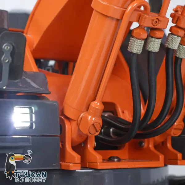 Metal 1/12 Scale RC Hydraulic Excavator Radio Control Heavy Equipment DIM H2 ZX210 Construction Digger Easter Sale
