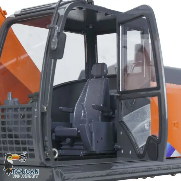 Metal 1/12 Scale RC Hydraulic Excavator Radio Control Heavy Equipment DIM H2 ZX210 Construction Digger Easter Sale