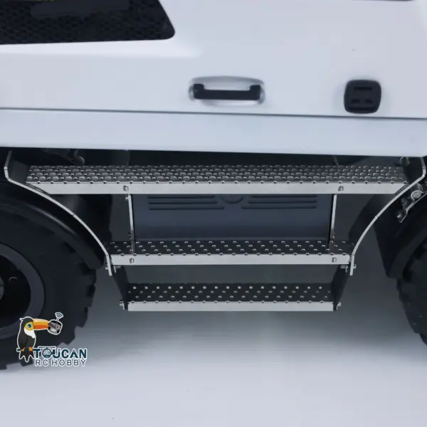 Metal 1:14 RC Hydraulic Wheeled Excavator LR914 Radio Control 8CH Valves Digger Model Front Axle Lock Flysky PL18EV Lite Lights