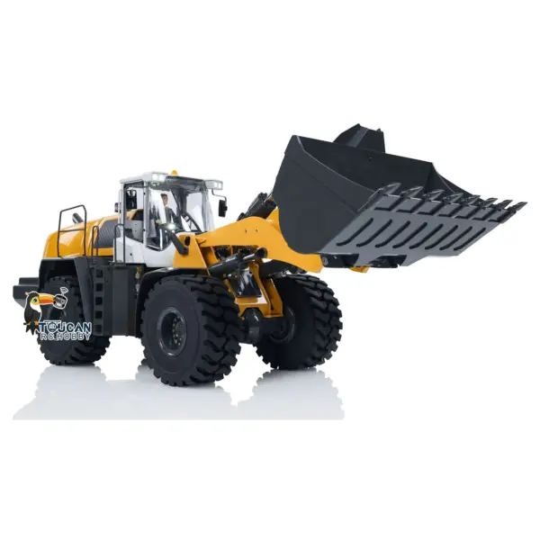 XDRC 580 1/14 Metal RC Hydraulic Loader RTR Engineering Vehicles Smoke Lights
