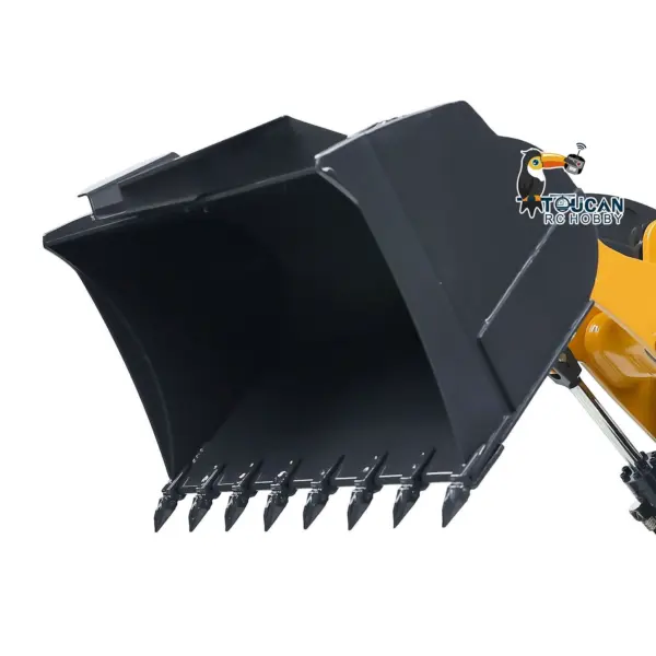 XDRC 580 1/14 Metal RC Hydraulic Loader Ready To Run Engineering Vehicles DIY Model Smoke Unit Lights ESC Servo Motor