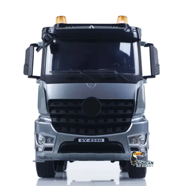 DoubleE E590 003 1/20 RC Dump Truck 6X6 Electric Lifting Remote Control Tipper Metal Gears Sounds Lights Model Vehicle RTR