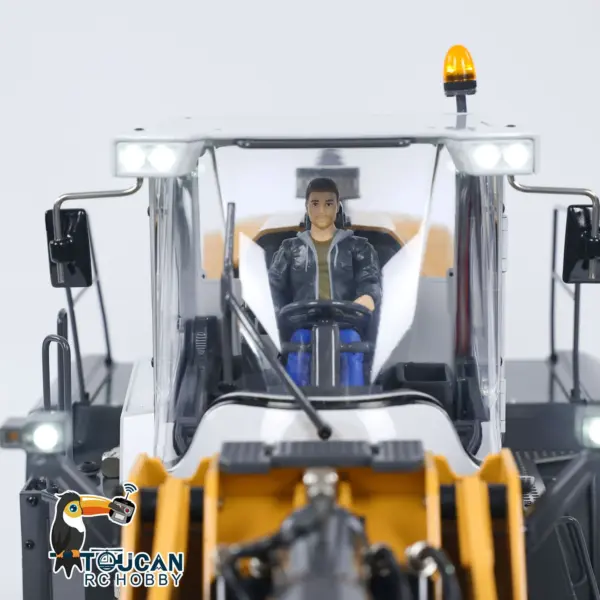 XDRC 580 1/14 Metal RC Hydraulic Loader RTR Engineering Vehicles Smoke Lights
