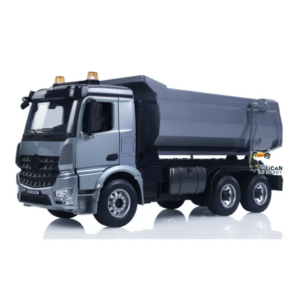 DoubleE E590 003 1/20 RC Dump Truck 6X6 Electric Lifting Remote Control Tipper Metal Gears Sounds Lights Model Vehicle RTR