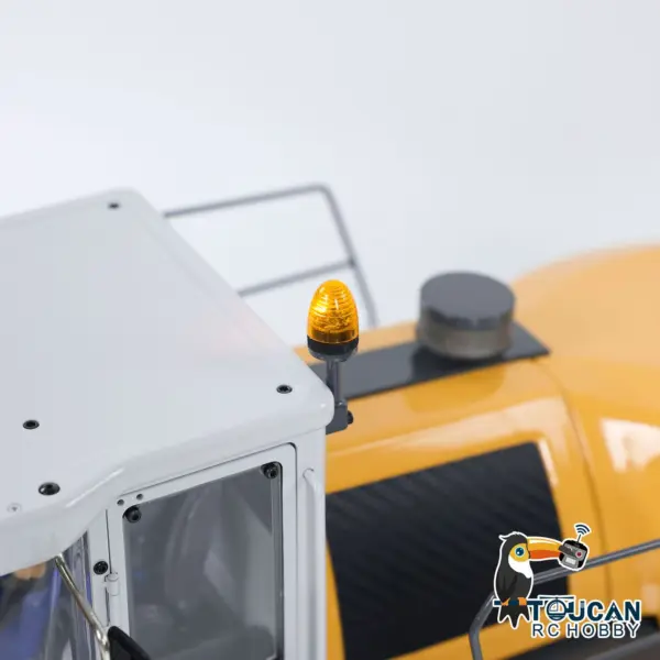 XDRC 580 1/14 Metal RC Hydraulic Loader RTR Engineering Vehicles Smoke Lights
