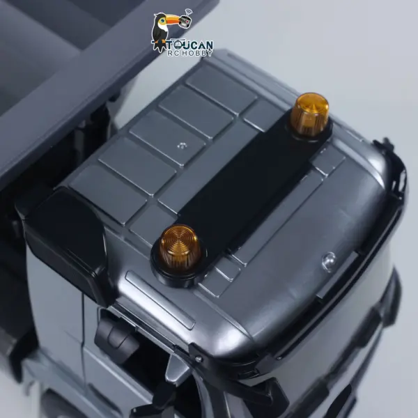 DoubleE E590 003 1/20 RC Dump Truck 6X6 Electric Lifting Remote Control Tipper Metal Gears Sounds Lights Model Vehicle RTR