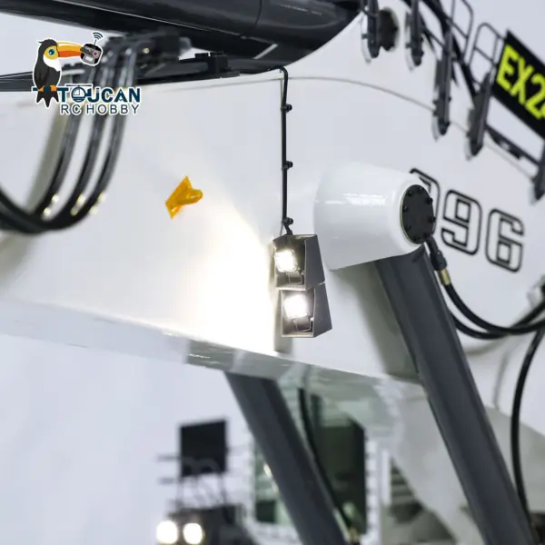 1/20 Metal Painted Assembled RC Hydraulic Equipment Remote Controlled Excavator for 996 Taranis XE Radio Digger Frsky-Taranis-XE