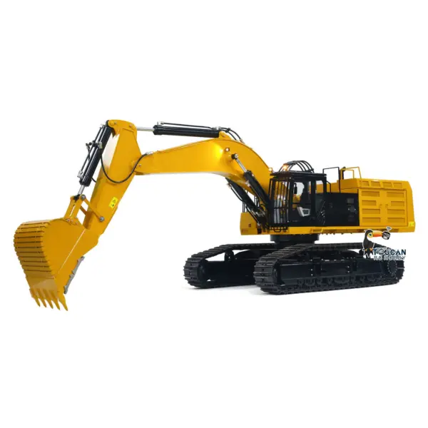 150KG! Metal 1/8 390F RC Hydraulic Excavator Heavy Duty Construction Vehicles Remote Control Digger ESC Servo RTR Light Sound System