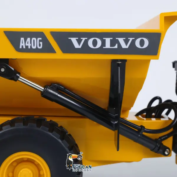 Plastic DoubleE E591 003 1/20 RC Articulated Dumper 6WD Electric Remote Control TruckMotor Battery USB Charging Cable RTR