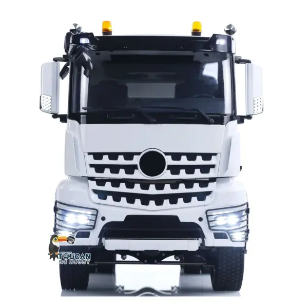2Speed 3348 Metal Chassis 1/14 RTR RC Hydraulic Dumper Remote Control Tipper Model NO Lock Differential Axle Light Sound Battery