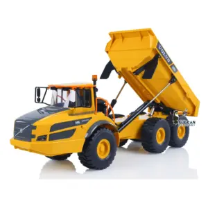 Plastic DoubleE E591 003 1/20 RC Articulated Dumper 6WD Electric Remote Control TruckMotor Battery USB Charging Cable RTR