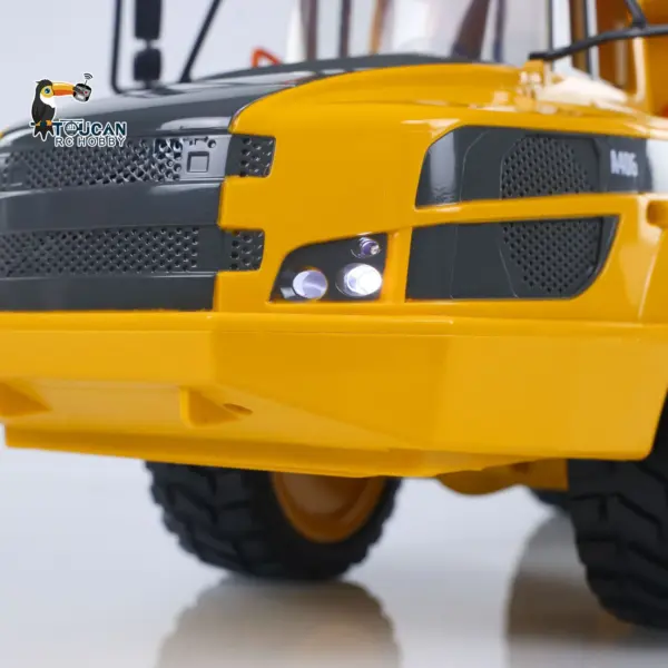 Plastic DoubleE E591 003 1/20 RC Articulated Dumper 6WD Electric Remote Control Truck VO Motor Battery USB Charging Cable RTR