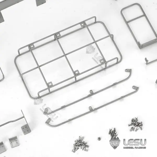 LESU 1/14 PC360 Metal RC Hydraulic Excavator Model Track Cab Bucket Display Ripper Tree Digging Tool fork Arm Crusher