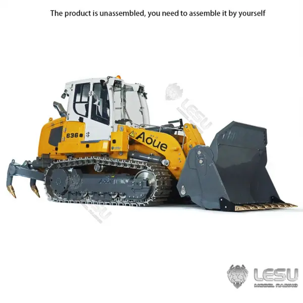 LESU 1/14 Metal RC Painted Loader for 636 Radio Controller Construction Vehicles W/ Sound Light Hydraulic System Decal