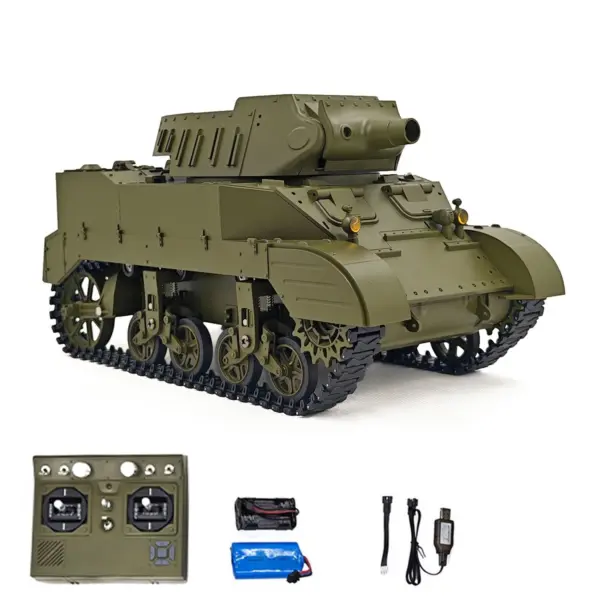 1/16 CoolBank RC Tank M8 HMC Scott Radio Control Battle Tank Simulation 360 Degrees Turret Rotary Smoke Sound Lights RTR Combat Vehicle