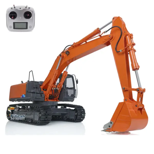Metal 1/12 Scale RC Hydraulic Excavator Radio Control Heavy Equipment DIM H2 ZX210 Construction Digger Easter Sale