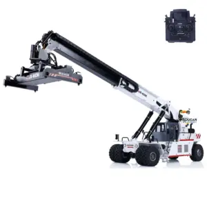 JX-KCK TFC45 1/14 RC Hydraulic Frontal Crane Reach Stacker Radio Control Container Handler Painted Assembled Model PNP Version