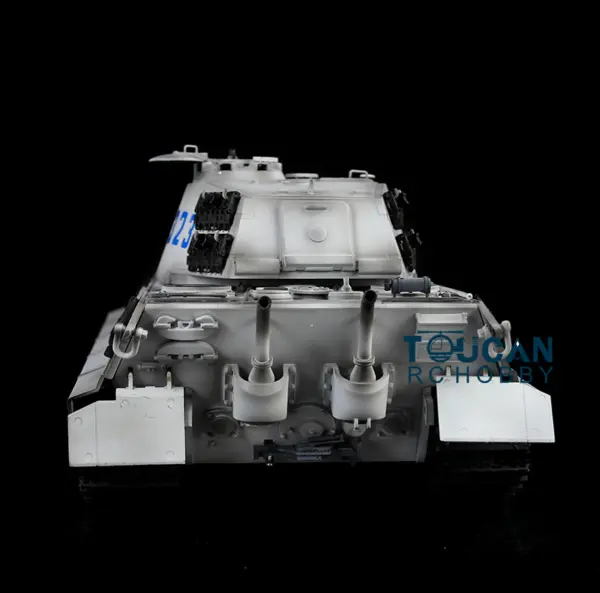 Henglong 1/16 7.0 Radio Control Tank German King Tiger Upgraded 3888A RC Tank W/ 360Degrees Rotating Turret Metal Tracks BB Shooting