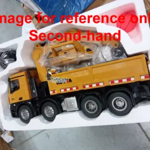HUINA 1538 1/14 RC Timber Grab Truck Dumper Remote Control Model Toy Vehicles 2.4G Radio Battery