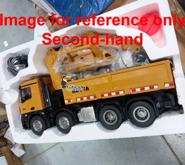 HUINA 1538 1/14 RC Timber Grab Truck Dumper Remote Control Model Toy Vehicles 2.4G Radio Battery