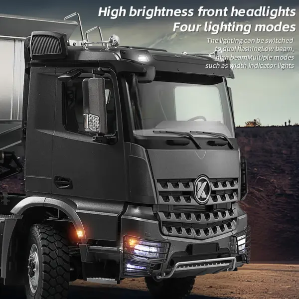 Kabolite 4x4 1/14 RC Dumper Truck 5701 RTR Remote Control Tipper Car 2-speed Electric Vehicle Model Battery