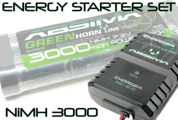 Rc Energy Starter Set 3000 (nimh/nc-2.0)