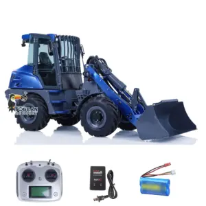 1:14 LESU Metal RC Hydraulic Loader AOUE MCL8 Remote Control Engineer Vehicles Simulation Car Electric Models
